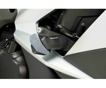 R12 FRAME SLIDERS FOR TRIUMPH DAYTONA 675/R 2013-2016 - BLACK